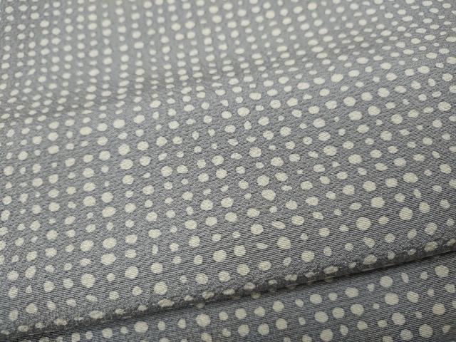 平和屋着物●ファッションデザイナー 花井幸子　小紋　霞文　正絹　逸品　CABG5440ut