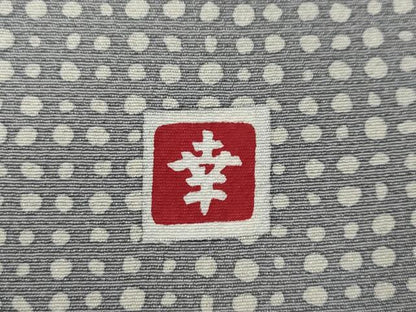平和屋着物●ファッションデザイナー 花井幸子　小紋　霞文　正絹　逸品　CABG5440ut