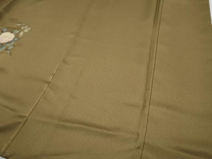 平和屋着物●訪問着　破れ色紙枝花文　暈し染め　金彩　さが美扱い　正絹　逸品　CABG5454ut