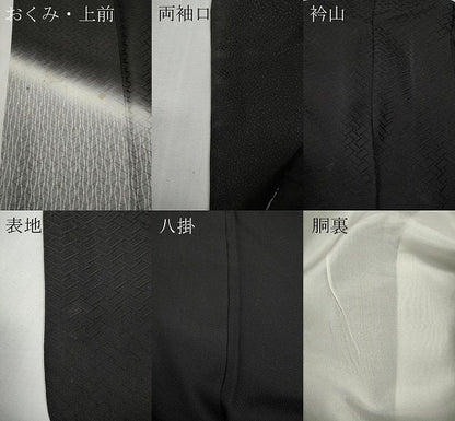 平和屋着物●訪問着　螺鈿　吉祥丸文　暈し染め　金銀彩　正絹　逸品　CABG5455ut