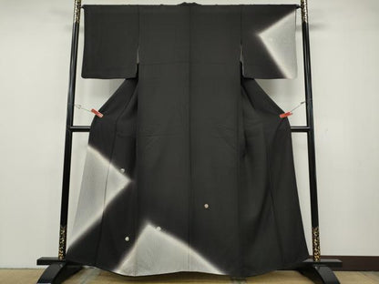 平和屋着物●訪問着　螺鈿　吉祥丸文　暈し染め　金銀彩　正絹　逸品　CABG5455ut