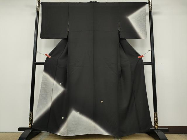 平和屋着物●訪問着　螺鈿　吉祥丸文　暈し染め　金銀彩　正絹　逸品　CABG5455ut