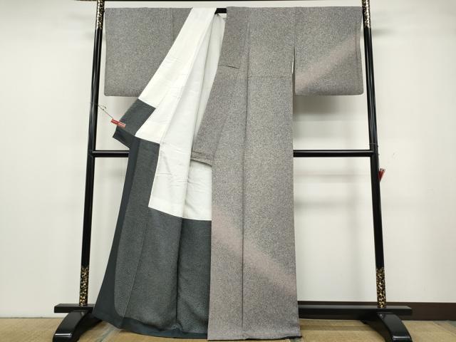 平和屋着物●東京染伝統工芸士　金田昇　訪問着　霞文　暈し染め　正絹　逸品　CABG5462ut