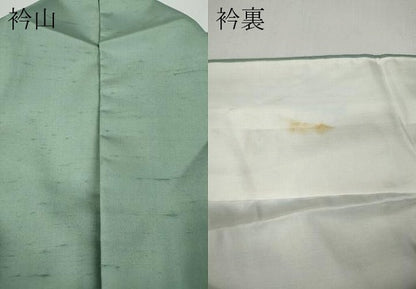 平和屋着物●石川県指定無形文化財　牛首紬　白山工房　手織り　訪問着　霞文　正絹　逸品　CABG5480ut