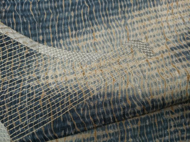 平和屋着物●訪問着　総刺繍　几帳文　正絹　逸品　CABG5482ut