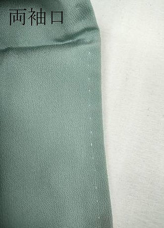 平和屋着物●訪問着　流水草花文　暈し染め　金銀彩　正絹　逸品　CABG5484ut