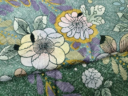 平和屋着物●訪問着　辻が花　絞り　暈し染め　正絹　逸品　CABG5486ut