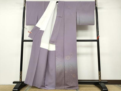 平和屋着物●訪問着　正倉院吉祥文　暈し染め　金銀糸　正絹　逸品　CABG5488ut