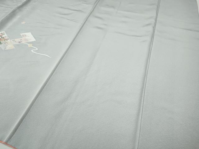 平和屋着物●訪問着　宝尽くし花文　暈し染め　金彩　鈴乃屋扱い　正絹　逸品　CABG5502ut