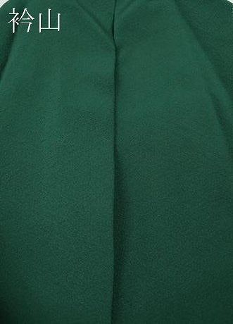 平和屋着物●上質な色無地　鉄色　正絹　逸品　CABG5506ut