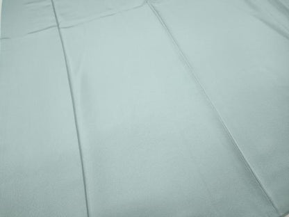平和屋着物●上質な色無地　藍白色　正絹　逸品　CABG5509ut