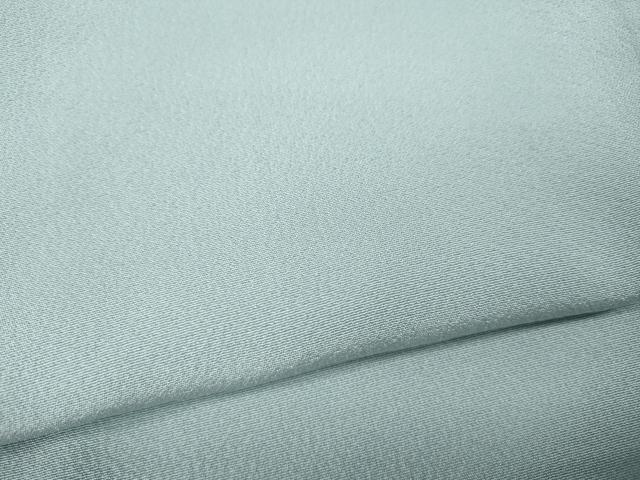 平和屋着物●上質な色無地　藍白色　正絹　逸品　CABG5509ut