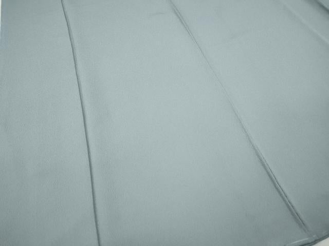 平和屋着物●上質な色無地　吉祥地紋　水色　やまと誂製　正絹　逸品　CABG5510ut