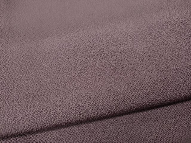 平和屋着物●ファッションデザイナー 花井幸子　色無地　霞地紋　浅紫色　正絹　逸品　CABG5515ut