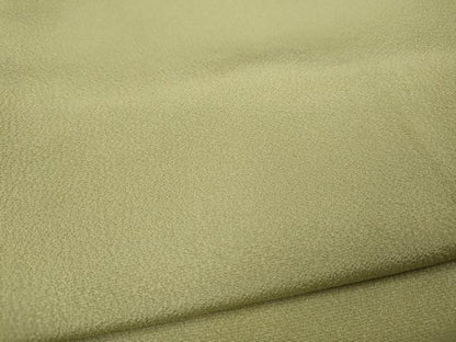 平和屋着物●上質な色無地　蒸栗色　正絹　逸品　CABG5516ut