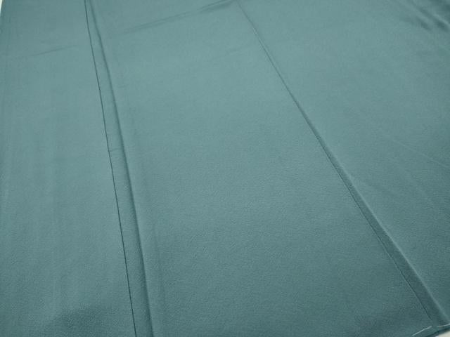 平和屋着物●上質な色無地　浅縹色　正絹　逸品　CABG5522ut