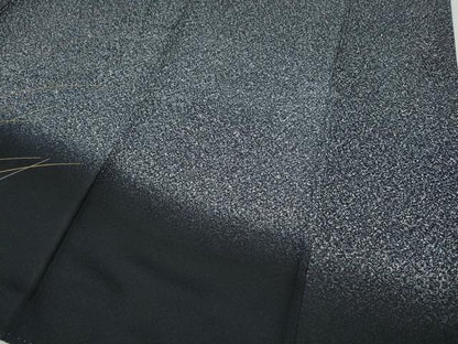 平和屋着物●訪問着　刺繍　舞花文　たたき染め　金彩　正絹　逸品　CABG5528ut