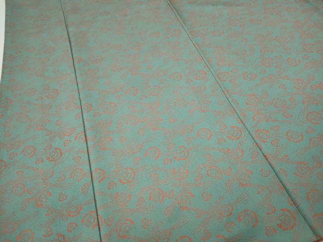 平和屋着物●上質な小紋　ふくら雀　正絹　逸品　CABG5532ut