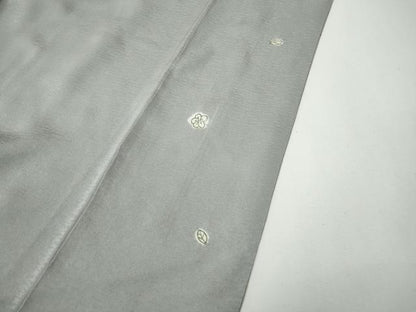 平和屋着物●訪問着　作家物　刺繍　霞舞花文　暈し染め　金糸　正絹　逸品　CABG5537ut