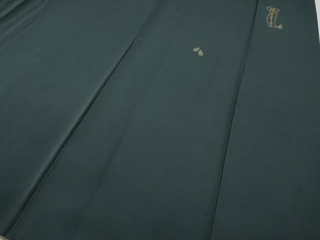 平和屋着物●世界的人形師　辻村寿三郎　ジュサブロー　訪問着　舞花びら　金彩　ロング丈　正絹　逸品　CABG5539ut