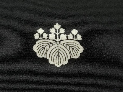 平和屋着物●本加賀友禅作家　宮本則子　黒留袖　風景飛鳥花文　正絹　逸品　CABG5548ut