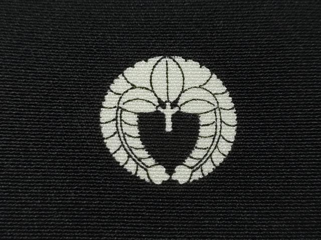 平和屋着物●本加賀友禅作家　大村洋子　黒留袖　御所解草花文　正絹　逸品　CABG5552ut