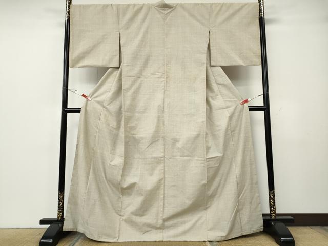 平和屋着物●綿薩摩　東郷織物謹製　手織　160亀甲　総詰め　木綿　逸品　CABG5560ut