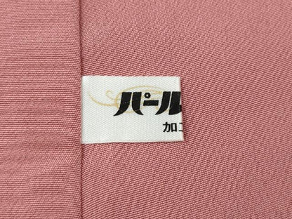 平和屋着物●上質な小紋　舞花文　金彩　正絹　逸品　CABG5565ut