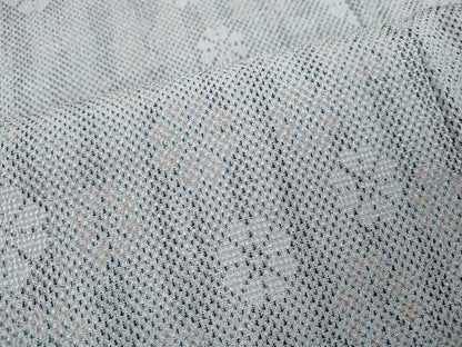 平和屋着物●本塩沢　舞花間道　証紙付き　正絹　逸品　CABG5574ut