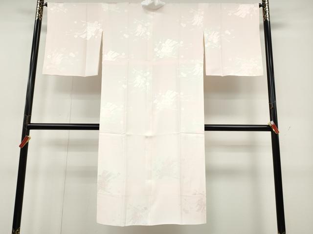 平和屋着物●長襦袢　袷　几帳花地紋　暈し染め　正絹　逸品　CABG5586ut