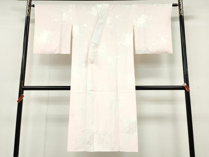 平和屋着物●長襦袢　袷　几帳花地紋　暈し染め　正絹　逸品　CABG5586ut