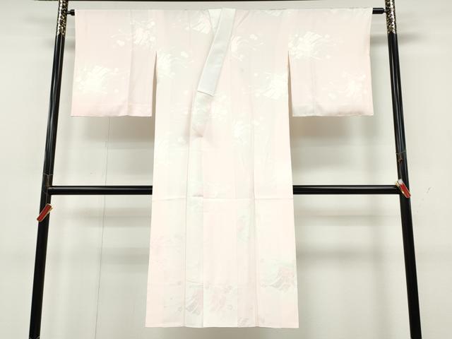 平和屋着物●長襦袢　袷　几帳花地紋　暈し染め　正絹　逸品　CABG5586ut