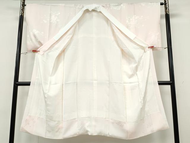 平和屋着物●長襦袢　袷　几帳花地紋　暈し染め　正絹　逸品　CABG5586ut