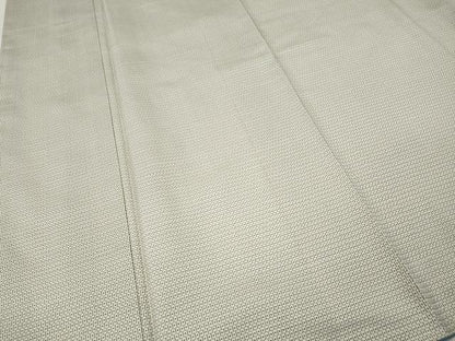 平和屋着物●本場大島紬　白大島　100亀甲　総詰め　正絹　逸品　CABG5588ut