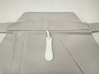 平和屋着物●男性　馬乗り袴　薄卵色　正絹　逸品　CABG5591ut