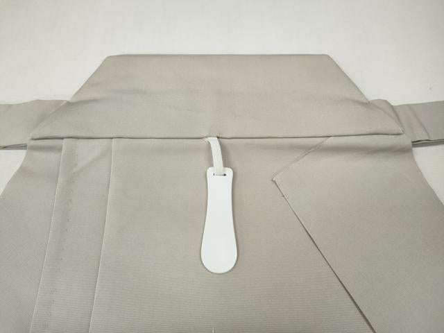 平和屋着物●男性　馬乗り袴　薄卵色　正絹　逸品　CABG5591ut
