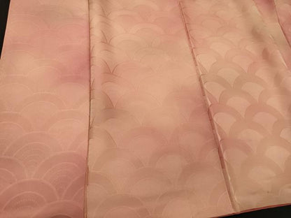 平和屋着物■上質な小紋 青海波地紋 暈し染め 正絹 逸品 CABG5601oy