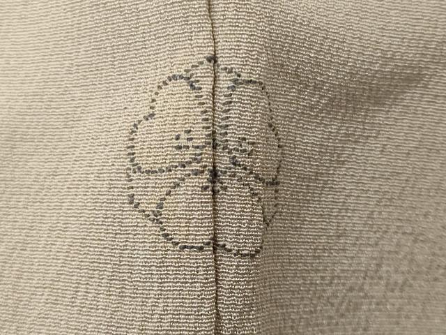 平和屋着物■訪問着　刺繍　枝花文　暈し染め　金糸　正絹　逸品　CABG5604oy