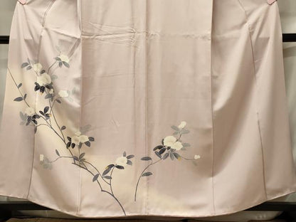 平和屋着物■訪問着 枝花文 正絹 逸品 CABG5620oy