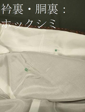 平和屋着物■上質な小紋　紬地　更紗花鳥文　正絹　逸品　未使用　CABG5621oy