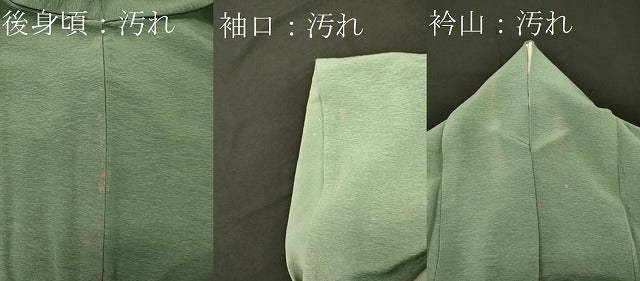 平和屋着物■色留訪問着　霞文　暈し染め　正絹　逸品　CABG5622oy