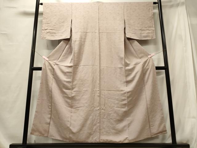 平和屋着物■上質な色無地 立波地紋 虹色 正絹 逸品 未使用 CABG5624oy