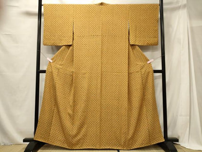 平和屋着物■上質な小紋　花尽くし　正絹　逸品　CABG5646oy