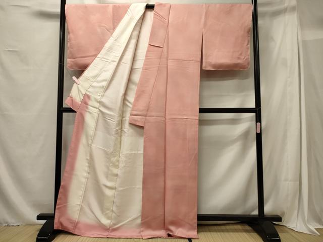 平和屋着物■上質な小紋　霞文　暈し染め　正絹　逸品　未使用　CABG5660oy