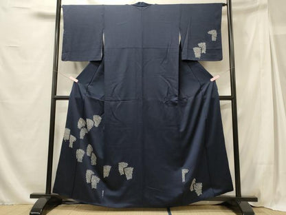 平和屋着物■訪問着 絞り 幾何学文様 正絹 逸品 CABG5662oy