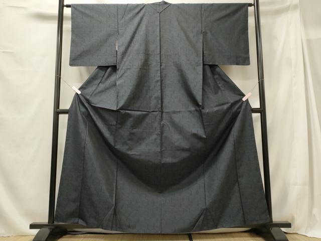 平和屋着物■本場大島紬 毘沙門亀甲 やまと誂製 正絹 逸品 CABG5663oy