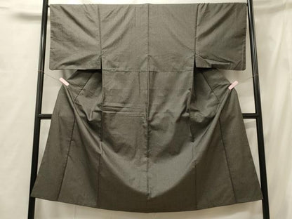 平和屋着物■男性　紬　120亀甲　亀甲文様　正絹　逸品　CABG5667oy