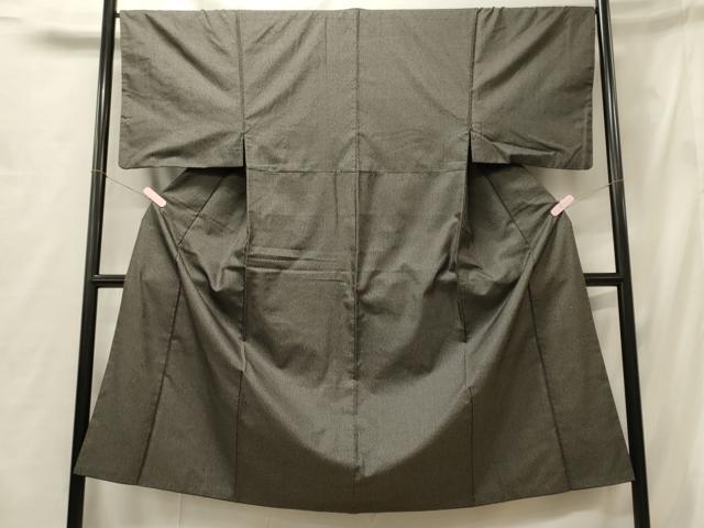 平和屋着物■男性　紬　120亀甲　亀甲文様　正絹　逸品　CABG5667oy