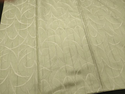 平和屋着物■上質な小紋 枝葉文 正絹 逸品 未使用 CABG5668oy