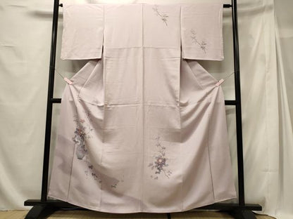 平和屋着物■訪問着 飾花文 暈し染め 正絹 逸品 CABG5680oy